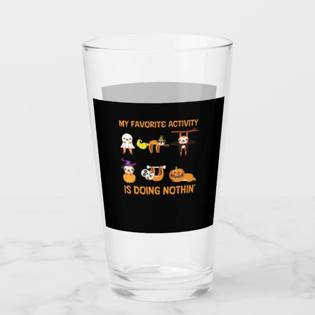 Meine Lieblingsaktivität ist es, nicht in 'Retro-S Glas (Vorderseite)