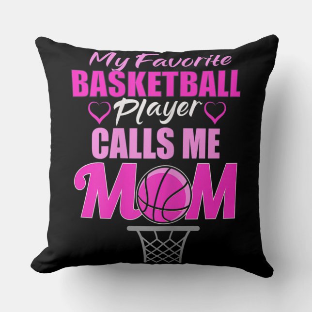 Meine Lieblingsbasketballspielerin nennt mich Mama Kissen (Vorderseite)