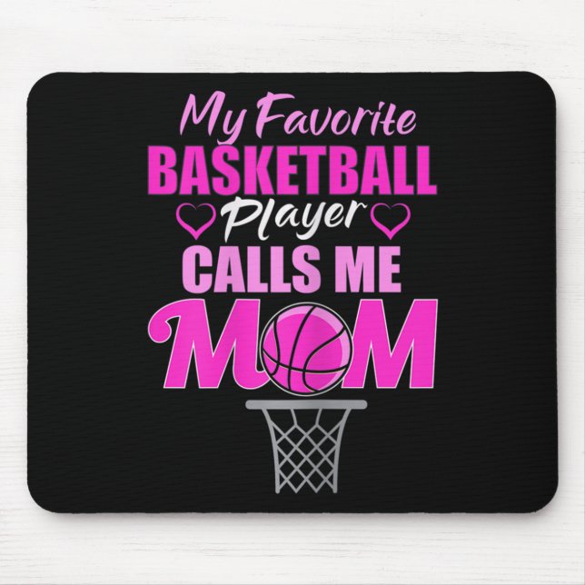 Meine Lieblingsbasketballspielerin nennt mich Mama Mousepad (Vorne)