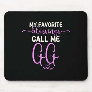 Meine Lieblingsbotschaften nennen mich Gigma Mothe Mousepad