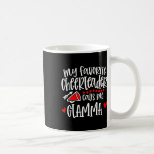 Meine Lieblingscheerleaderin nennt mich Glamma Fun Kaffeetasse