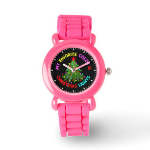 Meine Lieblingsfarbe ist Weihnachtslicht-78678 Armbanduhr