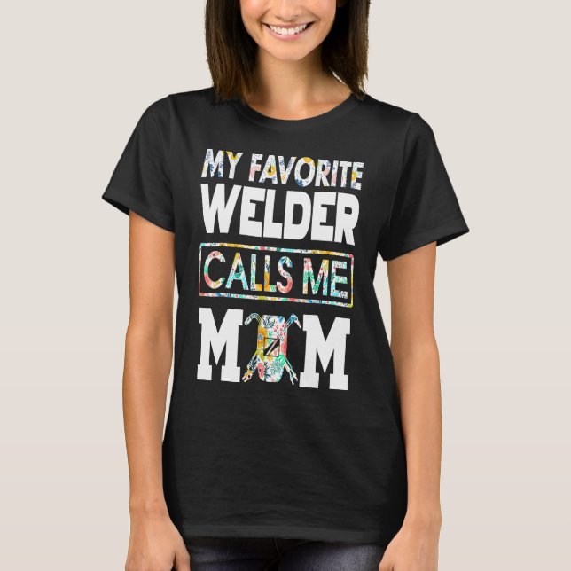 Meine Lieblingsfrau nennt mich Mama T-Shirt (Vorderseite)