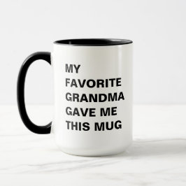 Meine Lieblingsgroßmutter hat mir diese Tasse lust