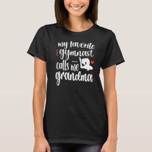 Meine Lieblingsgymnastik nennt mich Grandma Gymnas T-Shirt