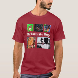 Meine Lieblingshunde kreieren Ihren eigenen 5-Plat T-Shirt