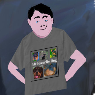 Meine Lieblingshunde kreieren Ihren eigenen 5-Plat T-Shirt