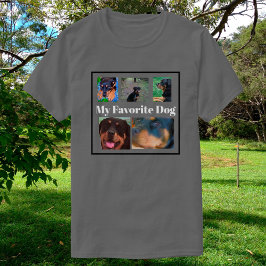 Meine Lieblingshunde kreieren Ihren eigenen 6-Plat T-Shirt