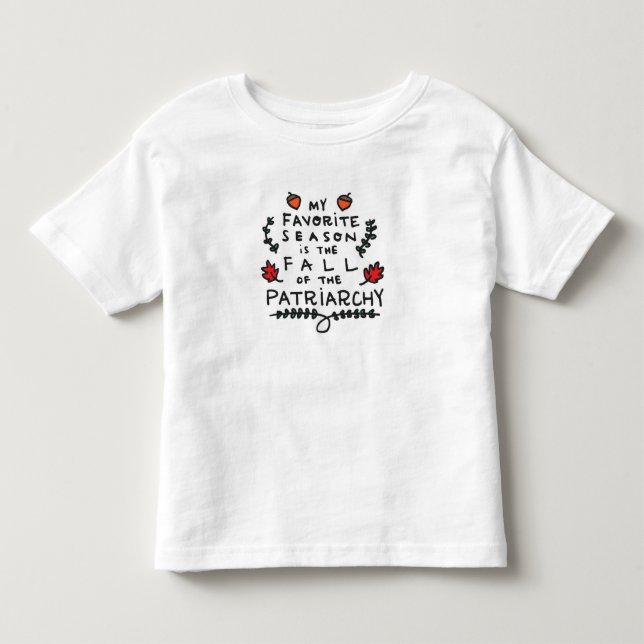 Meine Lieblingsjahreszeit ist der Fall des Kleinkind T-shirt (Vorderseite)