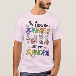 Meine Lieblingskaninchen nennen mich Opa - Süßes O T-Shirt
