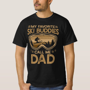 Meine Lieblingskifreunde nennen mich Papa T-Shirt