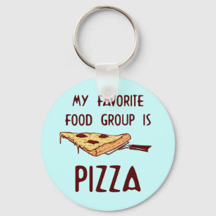 Meine Lieblingskochgruppe ist Pizza Schlüsselanhänger