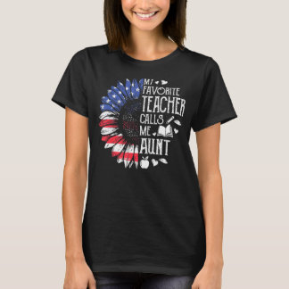 Meine Lieblingslehrerin nennt mich Tante American T-Shirt