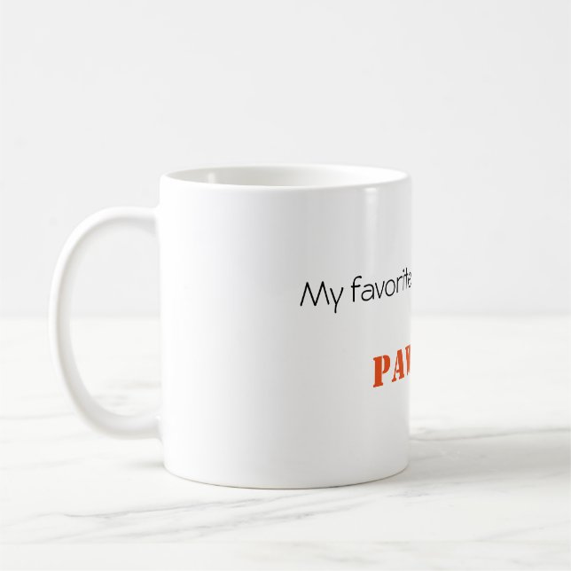Meine Lieblingsleute rufen mich an Kaffeetasse (Links)