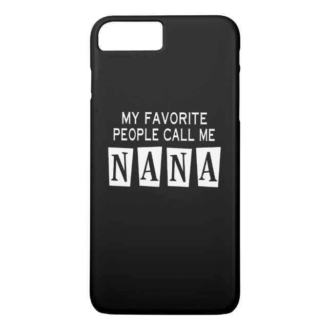 MEINE LIEBLINGSleute RUFEN MICH NANA AN Case-Mate iPhone Hülle (Rückseite)