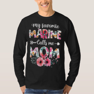 Meine Lieblingsmarine nennt mich Mama Marine Milit T-Shirt