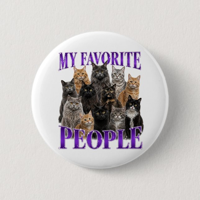 Meine Lieblingsmenschen Button (Vorderseite)