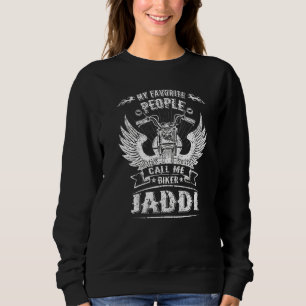 Meine Lieblingsmenschen nennen mich Biker Jaddi Op Sweatshirt