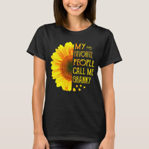 Meine Lieblingsmenschen nennen mich Großmutter Mut T-Shirt