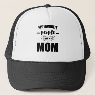 Meine Lieblingsmenschen nennen mich Mama Lustige M Truckerkappe