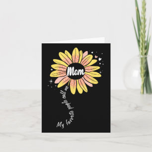 Meine Lieblingsmenschen nennen mich Mom Sonnenblum Karte