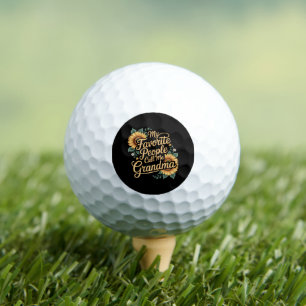 Meine Lieblingsmenschen nennen mich Oma am Muttert Golfball