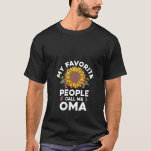 Meine Lieblingsmenschen nennen mich Oma Mütter Day T-Shirt