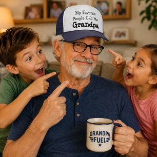Meine Lieblingsmenschen nennen mich Opa Lustiges G Truckerkappe