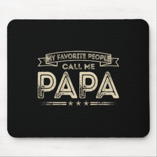 Meine Lieblingsmenschen nennen mich Papa Funny Opa Mousepad