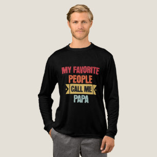 Meine Lieblingsmenschen nennen mich PAPA für Großv Tri-Blend Shirt