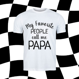 Meine Lieblingsmenschen nennen mich Papa Lustiger T-Shirt
