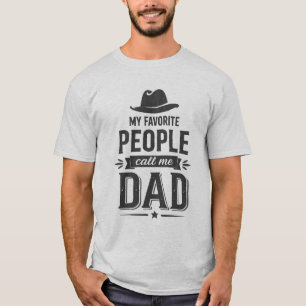 Meine Lieblingsmenschen nennen mich Papa Lustiges T-Shirt