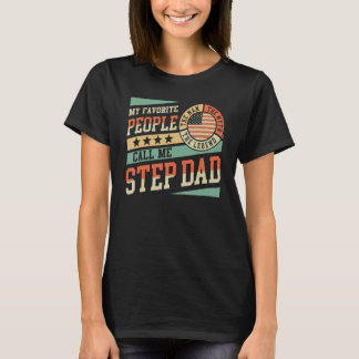 Meine Lieblingsmenschen nennen mich Stepdad Men Re T-Shirt