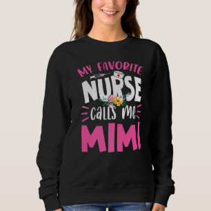 Meine Lieblingsnahrung nennt mich Mim Sweatshirt