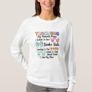 Meine Lieblingspieße lehren - Osterhasen des Lehre T-Shirt
