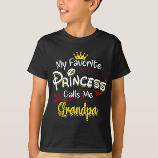 Meine Lieblingsprinzessin nennt mich Opa T-Shirt