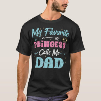 Meine Lieblingsprinzessin nennt mich Papa Lustiges T-Shirt