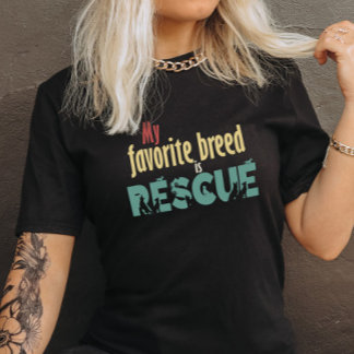 Meine Lieblingsrasse ist T-Shirt - Shirt zur Rettu