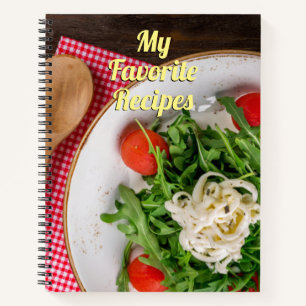 Meine Lieblingsrezepte Cherry Tomaten Salat Notebo Notizbuch