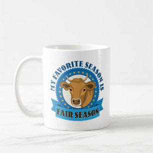 Meine Lieblingssaison ist Fair Season Stock Show Kaffeetasse
