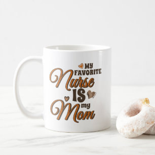 Meine Lieblingsschwester ist meine Mama Retro Vibe Kaffeetasse