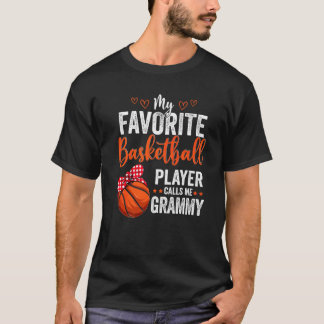 Meine Lieblingsspieler nennen mich Grammy Basketba T-Shirt