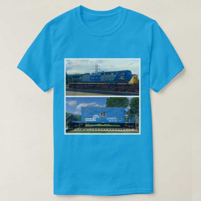 Meine Lieblingszüge T-Shirt (Design vorne)