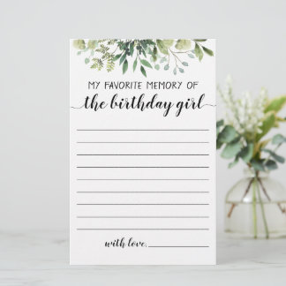 Meine liebste Erinnerung an das Geburtstagskind