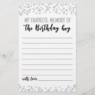 Meine liebste Erinnerung an das Party des Geburtst