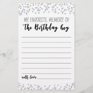 Meine liebste Erinnerung an das Party des Geburtst