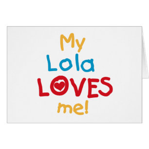 Meine Lola Lieben Ich T - Shirt und Geschenke