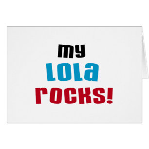 Meine Lola Rocks T - Shirt und Geschenke