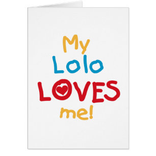 Meine Lolo Lieben Me T - Shirt und Geschenke