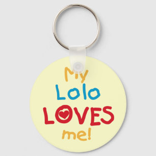 Meine Lolo Lieben Me T - Shirt und Geschenke Schlüsselanhänger